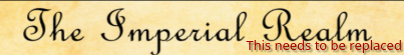 The Imperial Realm banner with it's name'
