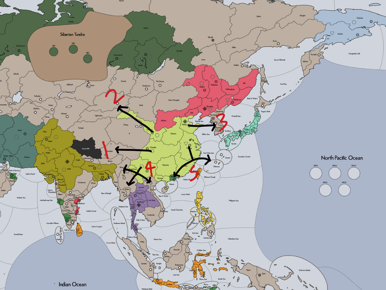 Possible gains for Ming in y1